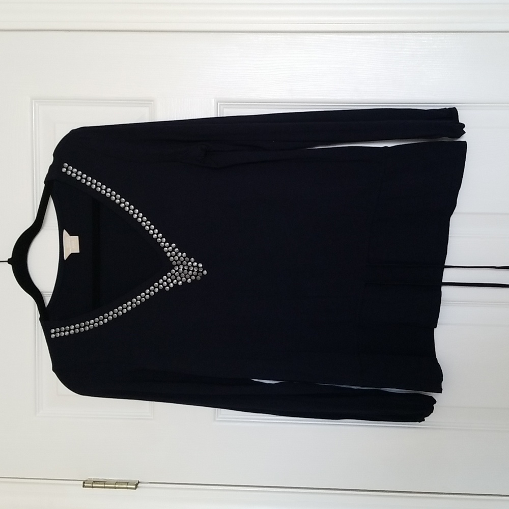 Michael Kors Navy Blue with Silver Design
